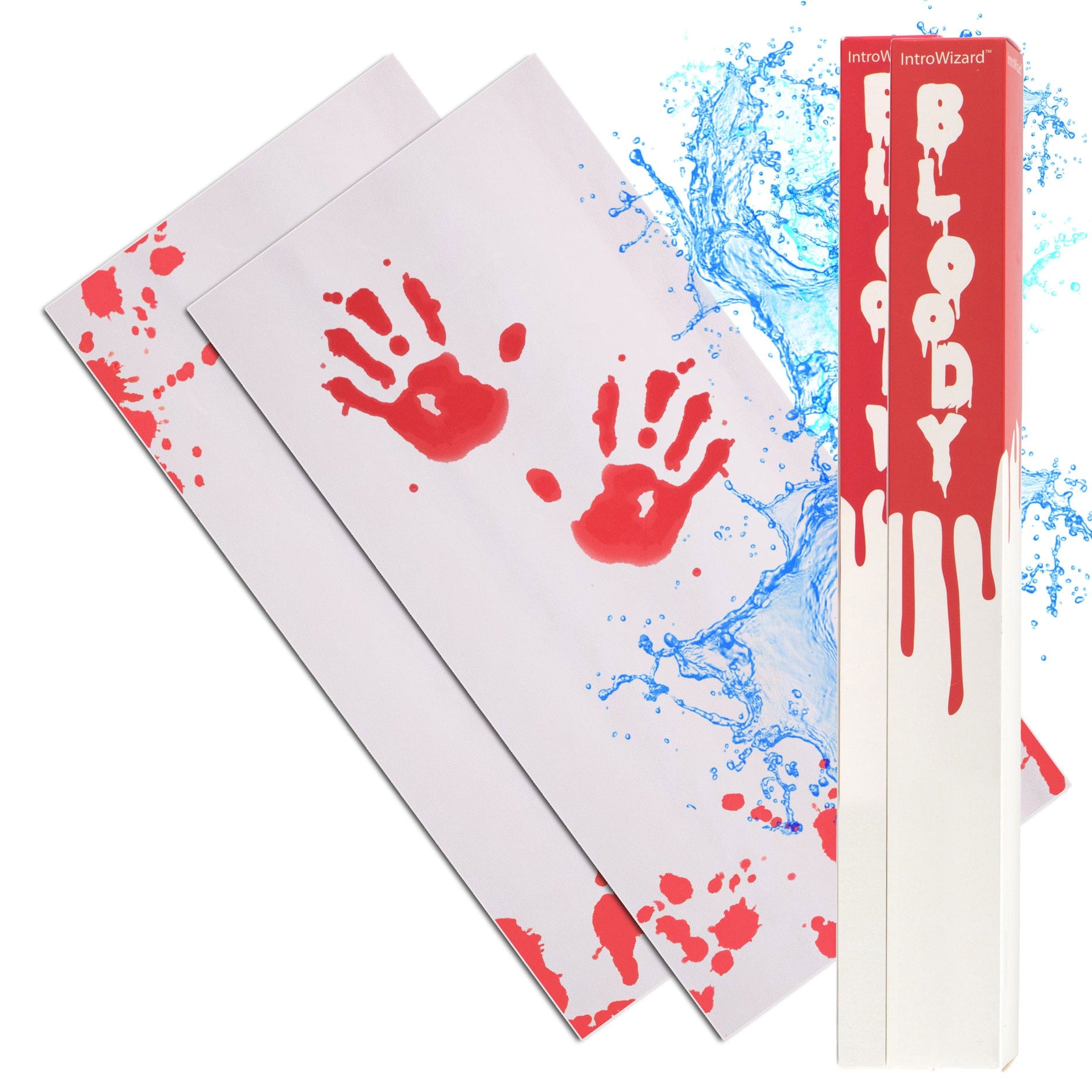 Blood Bath Rug Bloody Bath Mat®: Color Changing Bath Mat Turns Red When Wet